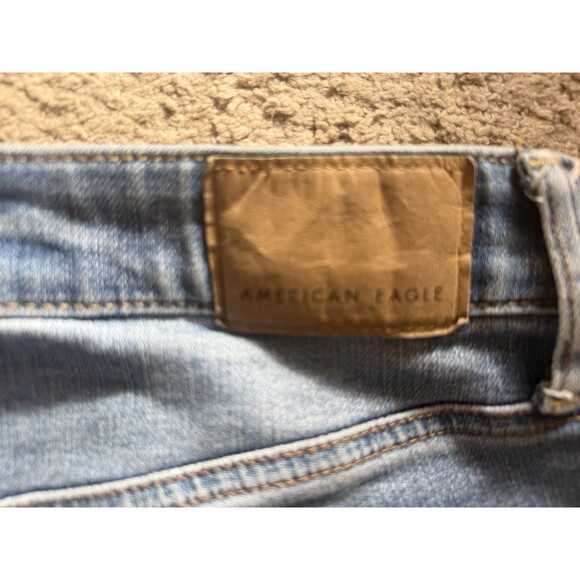 American Eagle Jeans Mens 33x30 Cotton Stretch Distressed Airflex - Picture 9 of 9